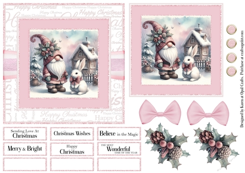 Pastel Gnomies in Pink