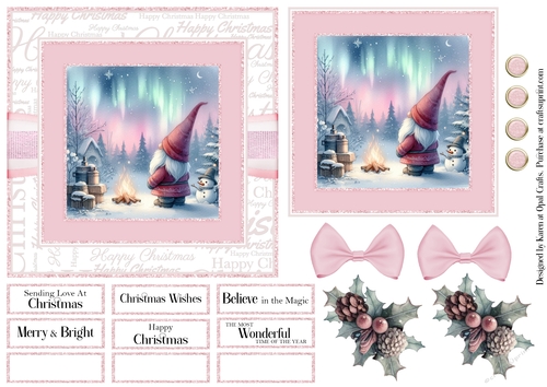 Pastel Gnomies in Pink