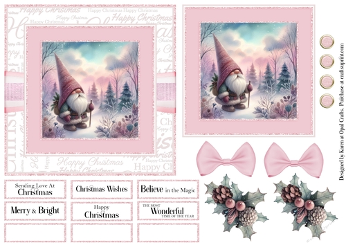 Pastel Gnomies in Pink