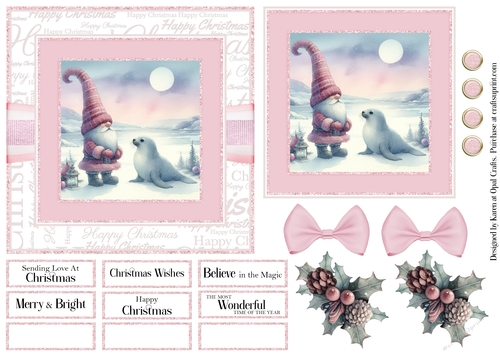 Pastel Gnomies in Pink