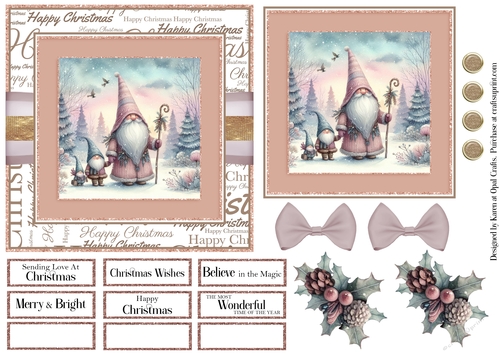 Pastel Gnomies in Beige