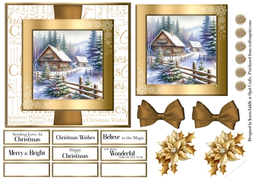Golden Christmas Cabin 5