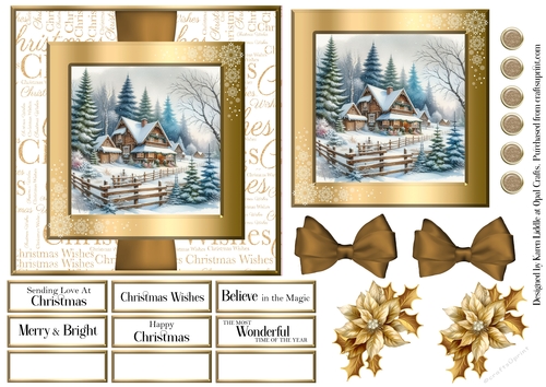 Golden Christmas Cabin 6