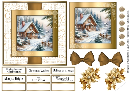 Golden Christmas Cabin 8