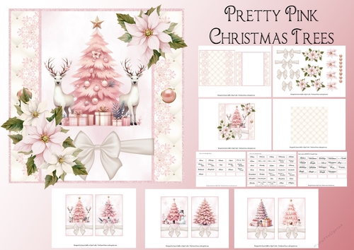 Pretty Pink Christmas Trees