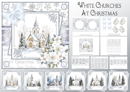 White Churches at Christmas