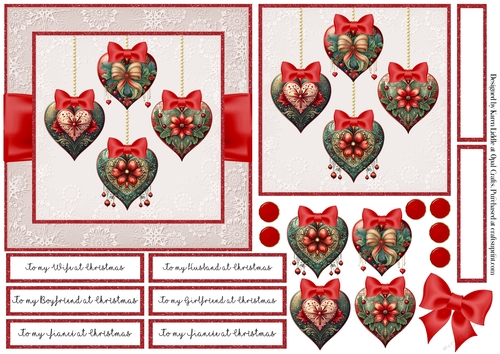 Heart Baubles