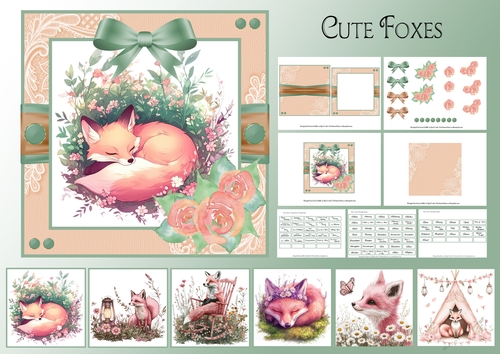 Cute Foxes