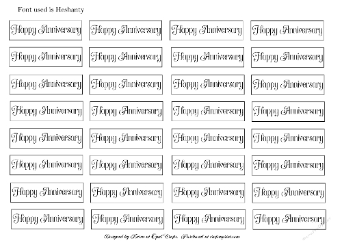 Happy Anniversary Sentiments 2