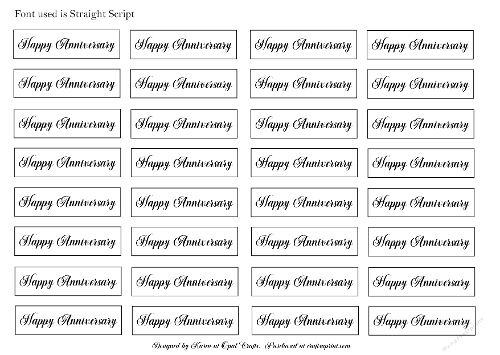 Happy Anniversary Sentiments 3