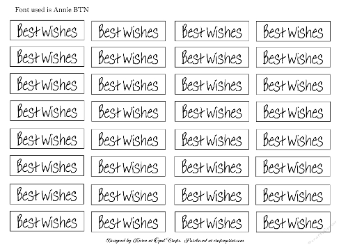 Best Wishes Sentiments 1