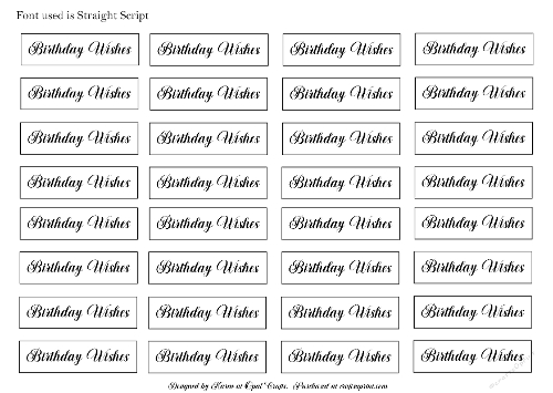 Birthday Wishes Sentiments 3