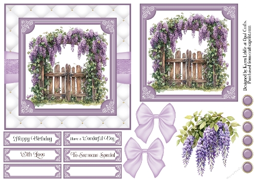 Wisteria Garden 1