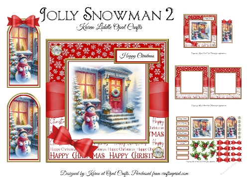 Jolly Snowman 2