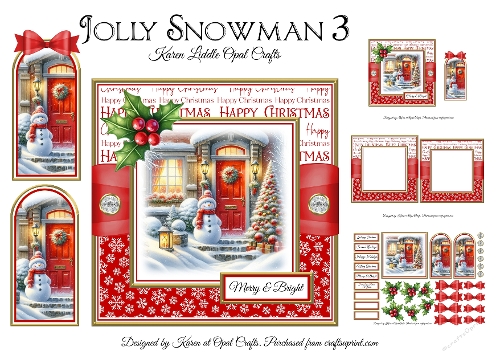 Jolly Snowman 3