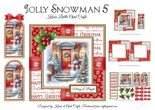 Jolly Snowman 5