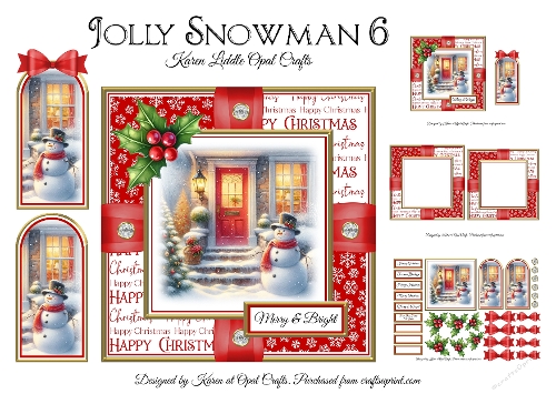 Jolly Snowman 6