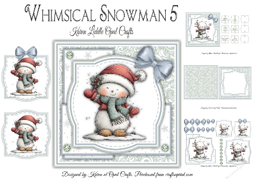 Whimsical Snowmen 5