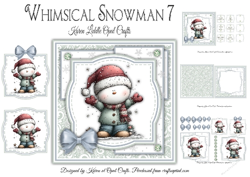 Whimsical Snowmen 7