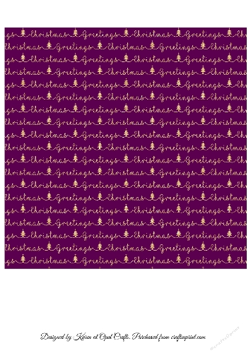 Christmas Greetings Words Background Gold Text