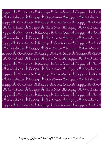 Happy Christmas Words Background Silver Text