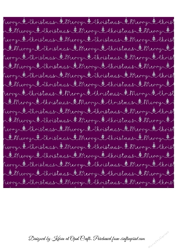 Merry Christmas Words Background Silver Text