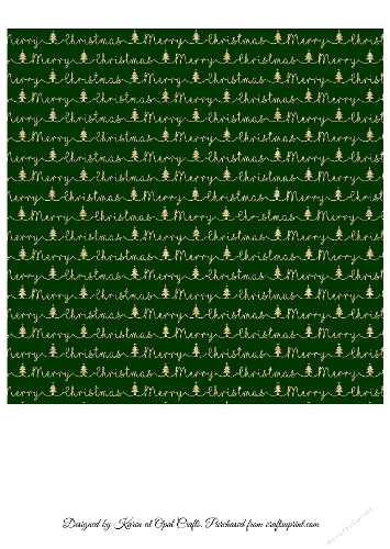 Merry Christmas Words Background Gold Text