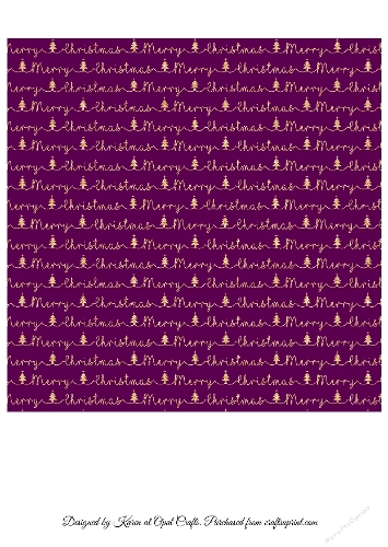 Merry Christmas Words Background Gold Text