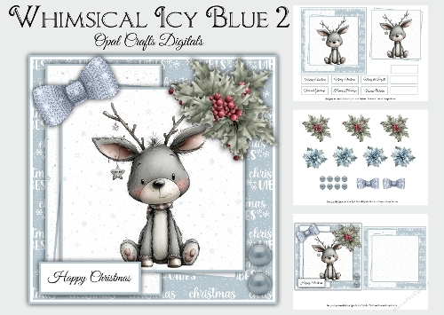 Whimsical Icy Blue 2