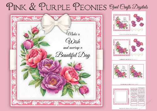 Pink & Purple Peonies