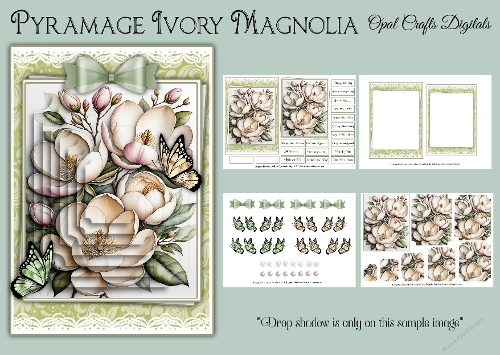 Ivory Magnolia Minikit
