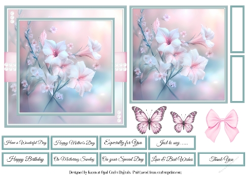 Dreamy Pinks 1 Base & Topper Kit