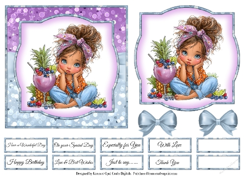 Whimsical Summer Girls 1