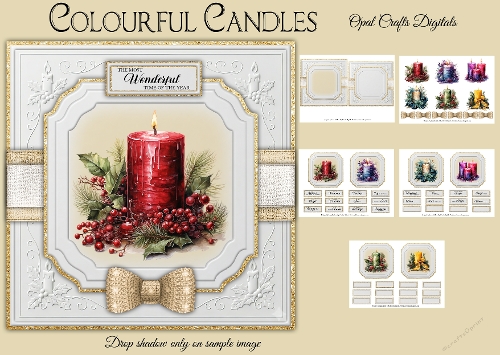 Colourful Candles Mini Kit