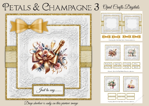 Petals & Champagne 3 Mini Kit