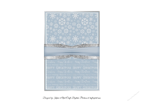 Baby Boy1st Christmas Insert 5x7