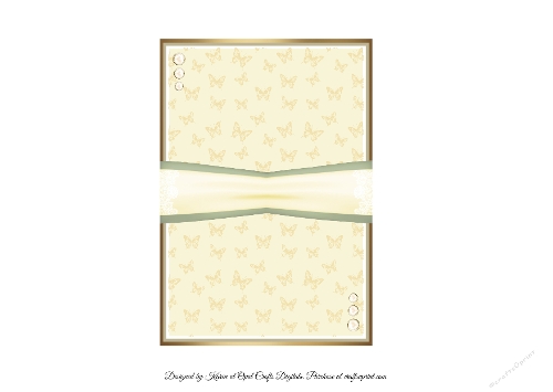 Yellow Roses 1 Insert 5x7