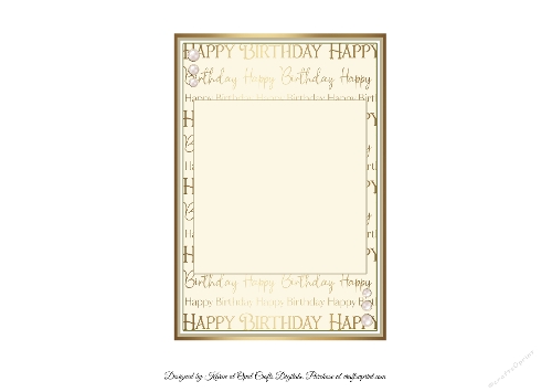 Female Star Signs 5x7 Insert