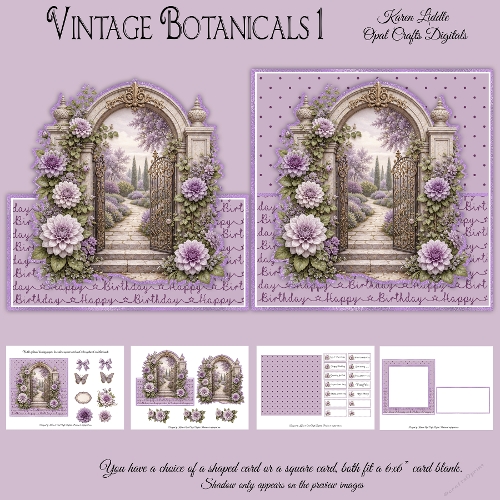 Shaped Vintage Botanicals Mini Kit 1