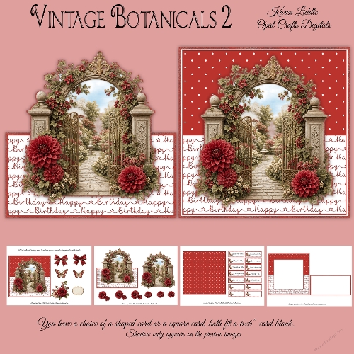 Shaped Vintage Botanicals Mini Kit2