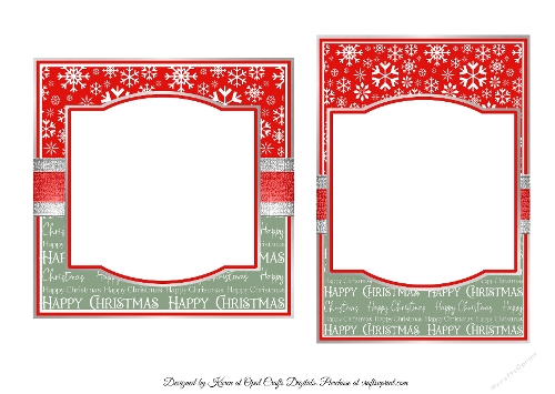 Snowman 1 Mini Kit Inserts 5x7 & 6x6