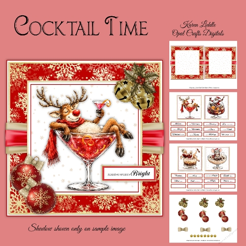 Cocktail Time 1 6x6 Mini Kit