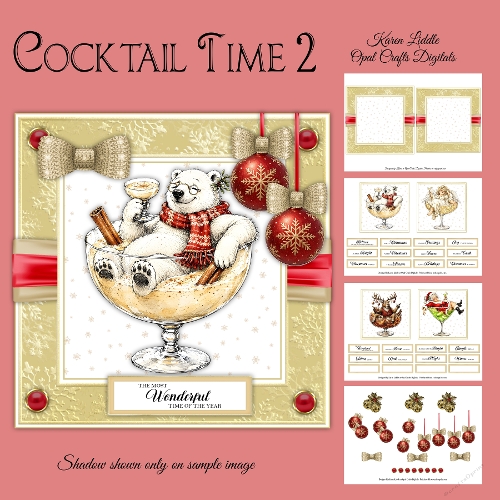 Cocktail Time 2 6x6 Mini Kit