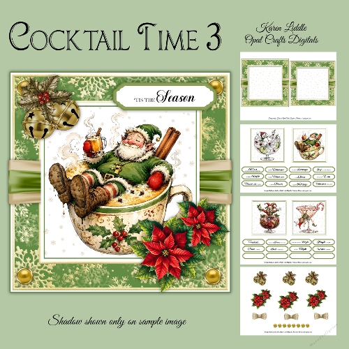 Cocktail Time 3 6x6 Mini Kit