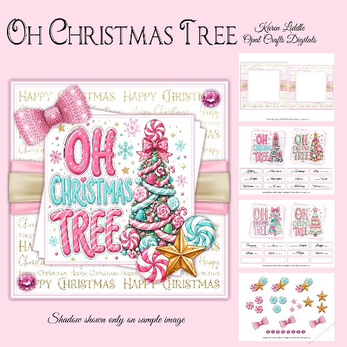 Oh Christmas Tree 6x6 Mini Kit