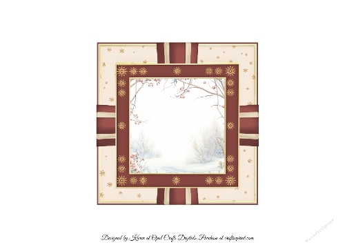 Snowmans Victorian Christmas 2 Insert