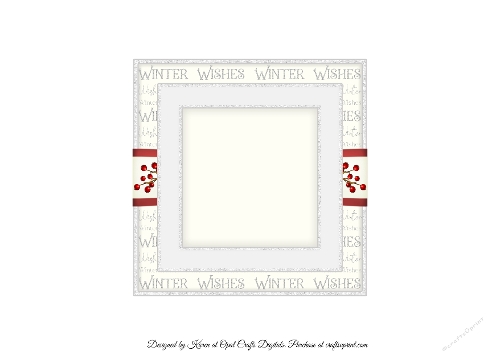Christmas Roses 1 Insert