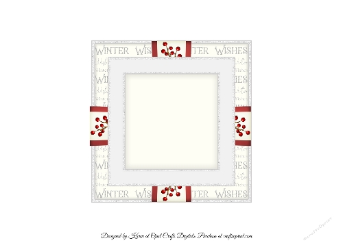 Christmas Roses 2 Insert