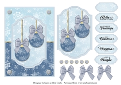 Blue Baubles