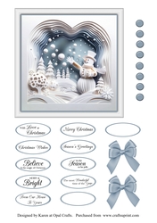 Snowman Scene